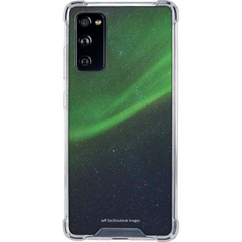 StockTrek Aurora Borealis Dances Above the Arctic Ocean Galaxy S20 FE Clear Case